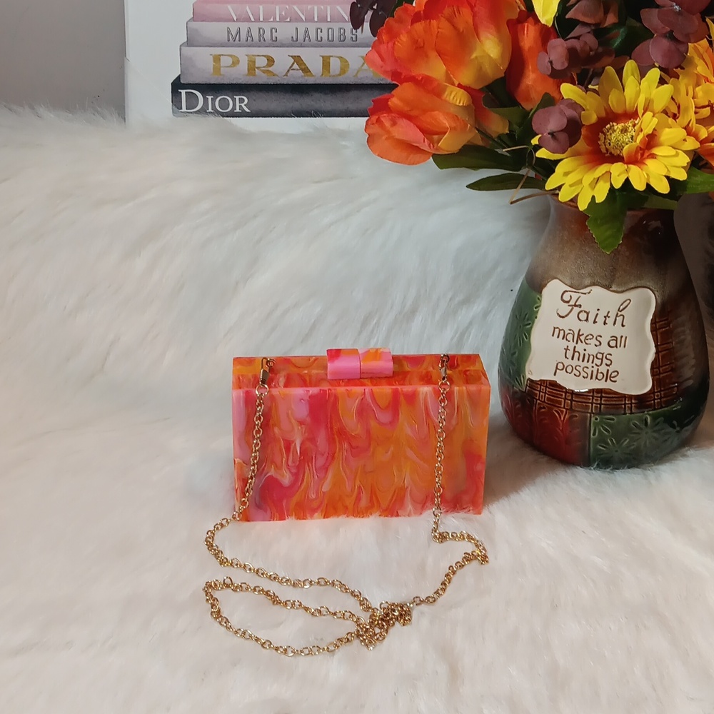 Mini Acrylic Gradient Crossbody/Shoulder Bag